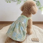 【犬服セミオーダー】パピー犬服小型犬服ロング犬服中型犬服夏のキャミソールワンピース