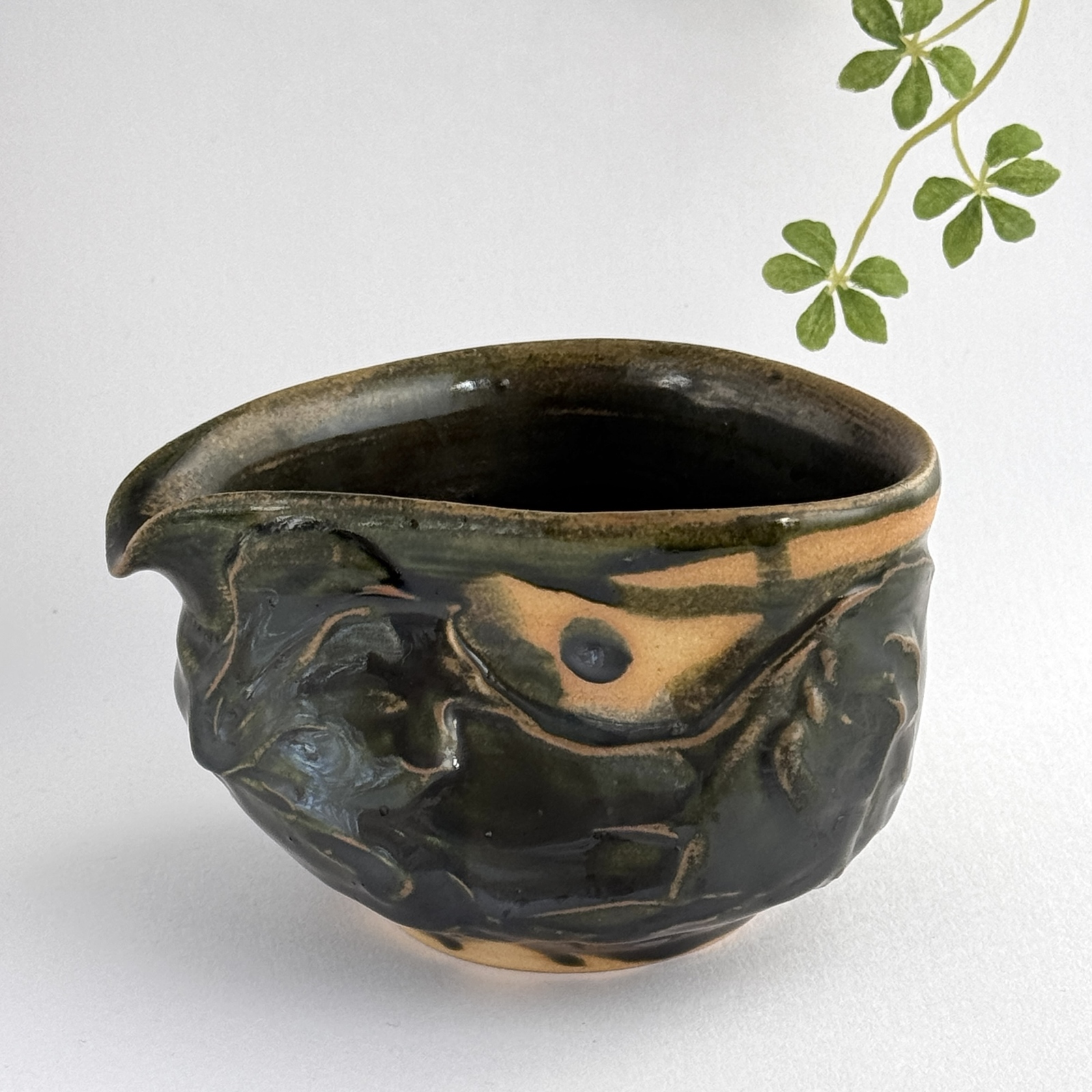 【完売追加制作】でいとの酒器 DSH12｜織部 一点もの 小鉢にも／陶器 4,200円