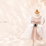 hagoromoハーネスティアラ　白×白花　リード：白