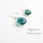 ＊再販＊14kgf fluorite pierce