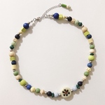 no.577／a'moureveビーズアクセサリー　ハンドメイド　古着　韓国