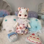 おこもりワンピース(紫陽花) kumukuku、cocoriang用