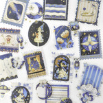 箔加工シール Fantasy Diary 4 <S1291>