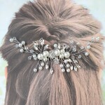 パール ビジュー ヘアコーム　th24021　ウエディング ブライダル パーティー フォーマル 披露宴 結婚式 卒業式 入学式 成人式 セレモニー