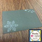 snow flakeのカード