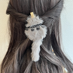 しっぽがゆらゆら揺れるねこちゃんヘアクリップ(GG3)