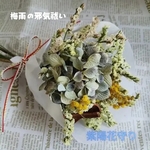 紫陽花守り　中　グリーン系　梅雨　邪気祓い　お守り　おまじない