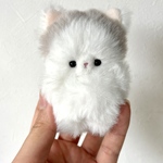 グレーのハチワレ猫ちゃん＊ぬいぐるみ