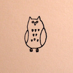 フクロウはんこ＊Lily.