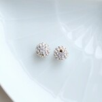 【8mm 1個】スワロフスキー　パヴェボール　ホワイト