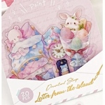 在庫処分❗️ファンタジーピンクPETステッカー