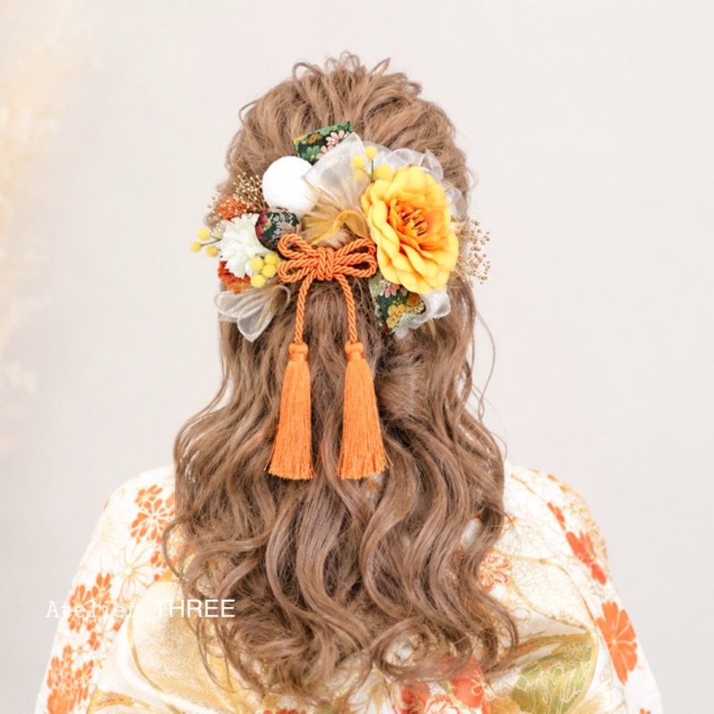 ヘッドドレス 椿 - ヘアアクセサリーの人気通販 | minne byGMOペパボ