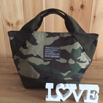 ☆迷彩柄×無地☆トート・バック