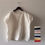 new🌱リネンの楽ちんTシャツ　10色