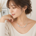 ネックレス ケシパール クレオパトラ ◆ 大人気 ケシ真珠 淡水パール クレオパトラネックレス 淡水 パール 華やか おとなっぽい （k2095）