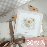 【再販】母の日🥀 オーバルシール 16枚入