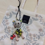 再販　森のくまちゃん　ミナペルホネン　ぬいぐるみチャーム
