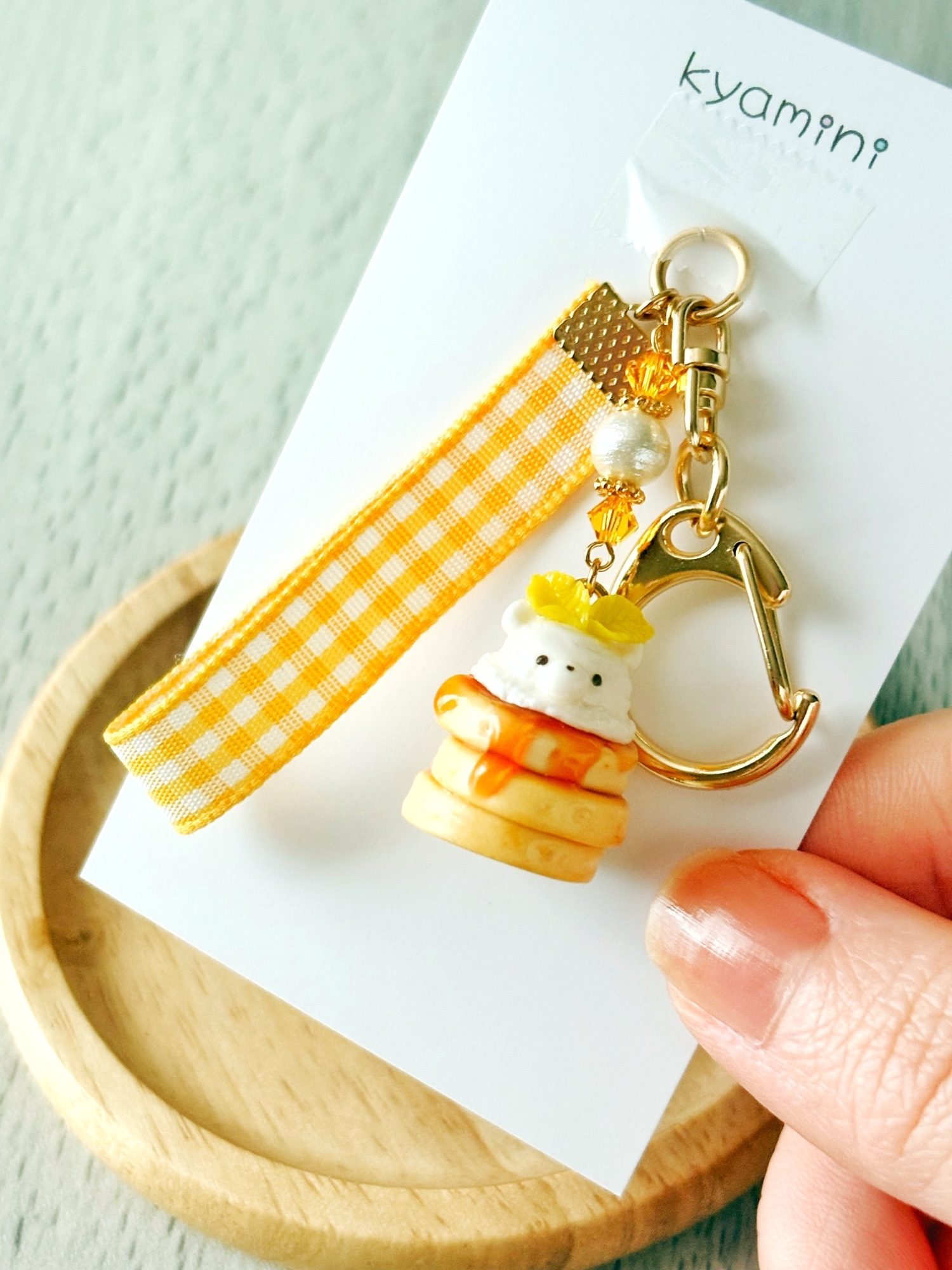 柴わんこチョコドーナツのミニチュアイヤリング／ピアス〈フェイク