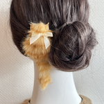 しっぽがゆらゆら揺れるねこちゃんヘアコーム(Y11)