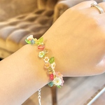 箱庭の花畑　フラワーブレスレット