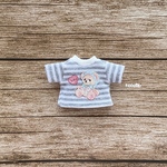 JANAYA ハンドメイド　オビツ11 ob11 服　半袖　Tシャツ　ピンク　兎柄　翌日発送