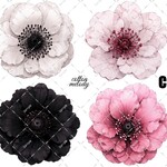 original sticker « no.C965 »     //     人物ステッカー オリジナルステッカー オリジナル人物ステッカー ステッカー cotton melody