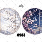 original sticker « no.C983 »     //     人物ステッカー オリジナルステッカー オリジナル人物ステッカー ステッカー cotton melody
