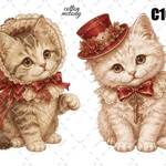 original sticker « no.C1022 »     //     人物ステッカー オリジナルステッカー オリジナル人物ステッカー ステッカー cotton melody