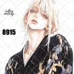 original sticker « no.8915 »     //     人物ステッカー オリジナルステッカー オリジナル人物ステッカー ステッカー cotton melody