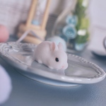 うさぎのミニフィギュア