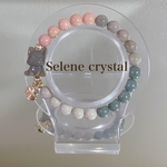 愛らしさをぎゅっと詰め込んだ、癒しのブレスレットSelene crystal