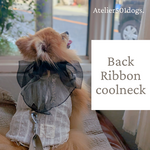 【受注製作】Back Ribbon coolneck