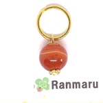 [再販] サードオニキス/パワーストーン/天然石/8月誕生石/キーリング/ストラップ/キーホルダー⭐️