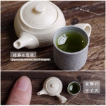 【ミニチュアフード】急須＆緑茶★受注生産品★