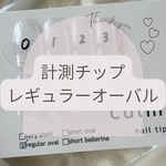 レギュラーオーバル　サイズ計測用チップ