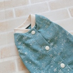 犬服S 男の子用 星くず 天竺 バックオープン(背中開き) ✨送料無料✨