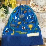 【再】入園⭐️入学❤️縦長お箸ケース、歯ブラシ入れ巾着 