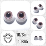 10865 ✤ 10/6mm ドール用アイチップ REALTYPE