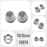 10874 ✤ 10/6mm ドール用アイチップ 3DTYPE