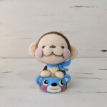 【 カラフルくまさんカー 】おさる２号