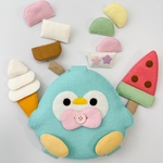 【完成品】ペンギンさんの形合わせ🐧