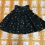 [80〜90サイズ]星柄チュニックワンピース(再販×5)