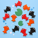 折り紙 ＊ 金魚 21個 【送料無料】