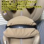 CYBEX サイベックス　パラスG2  G3 ジュニアシート　インパクトシールド用カバー　濃いベージュ