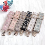 夏に最適♡ スマホショルダー　インド刺繍リボン　ザリ　