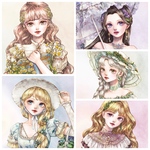 新作 creampeach様 completeset 30枚＋ポストカード1枚