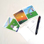ポストカード　虹の橋待合所シリーズ３種セット