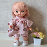 甚平セット　メルちゃん　ソランちゃん