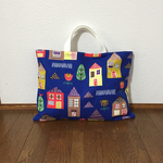 レッスンバッグ★北欧風のブルーバッグ
