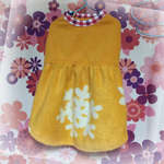 家着🐾フリースワンピ（yellow）